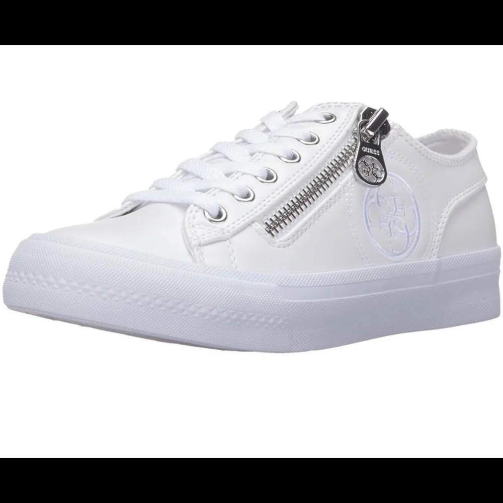 Guess White Tennis Shoes